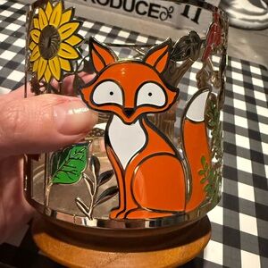 Bath & Body Works Orange Candle Holder